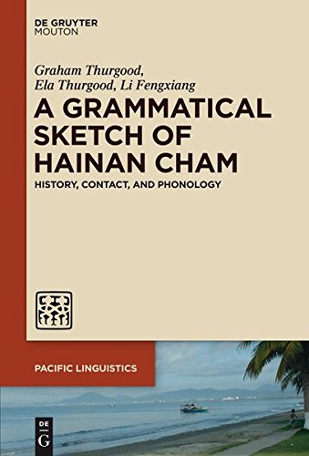 A Grammatical Sketch of Hainan Cham: History, Contact, and Phonology (Pacific Linguistics [PL], Band 643)
