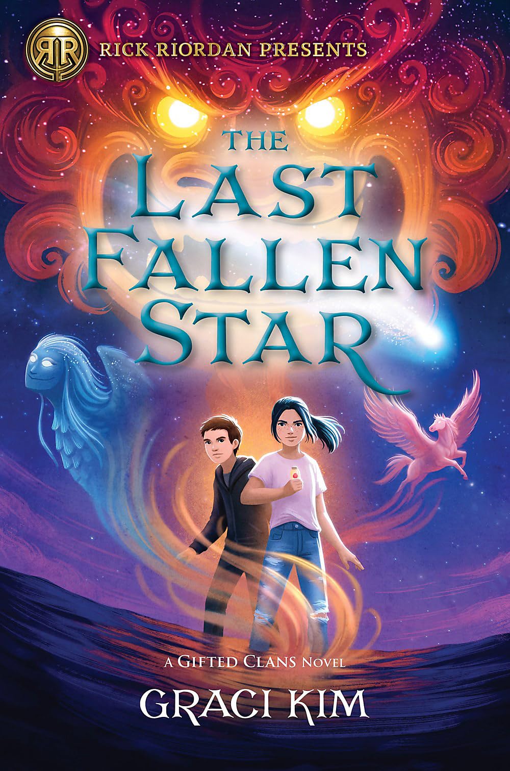 Graci Kim Rick Riordan Presents, The Last Fallen Star-A Gifted Clans Novel (Gifted Clans, 1)