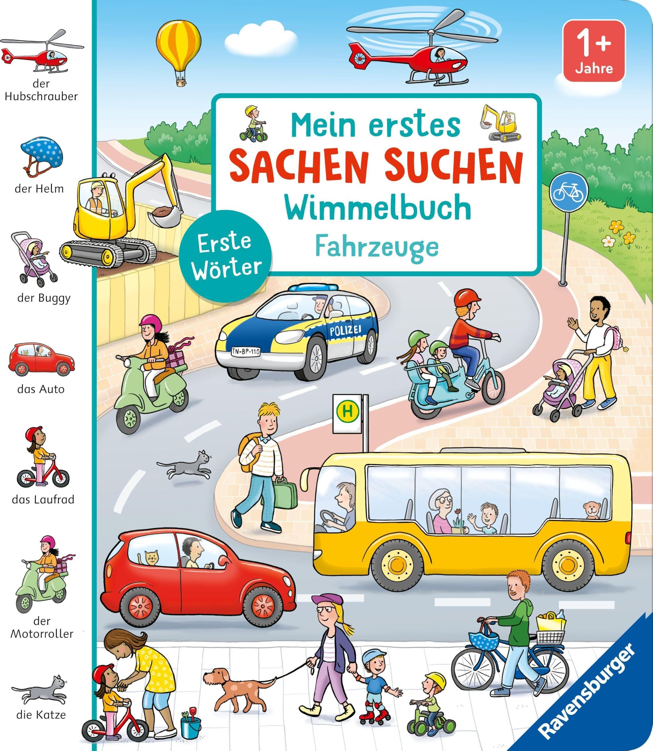 Mein erstes Sachen suchen Wimmelbuch: Fahrzeuge