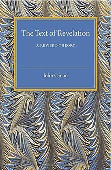 The Text of Revelation: A Revised Theory