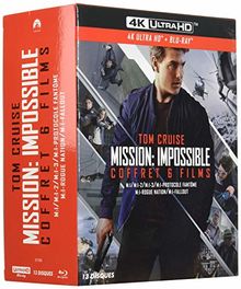 Coffret mission : impossible 6 films 4k ultra hd [Blu-ray] [FR Import]