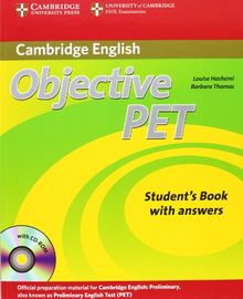 Objective PET - Second Edition / Student's Book with answers and CD-ROM