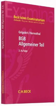 BGB Allgemeiner Teil