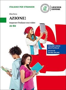 Azione! A1-B2: Imparare l’italiano con i video. Corsi di italiano + multilibro