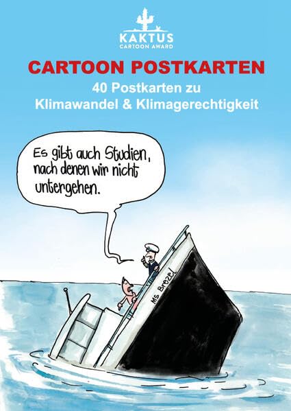 Cartoon Postkarten - Klimawandel: 40 Postkarten zu Klimawandel & Klimagerechtigkeit