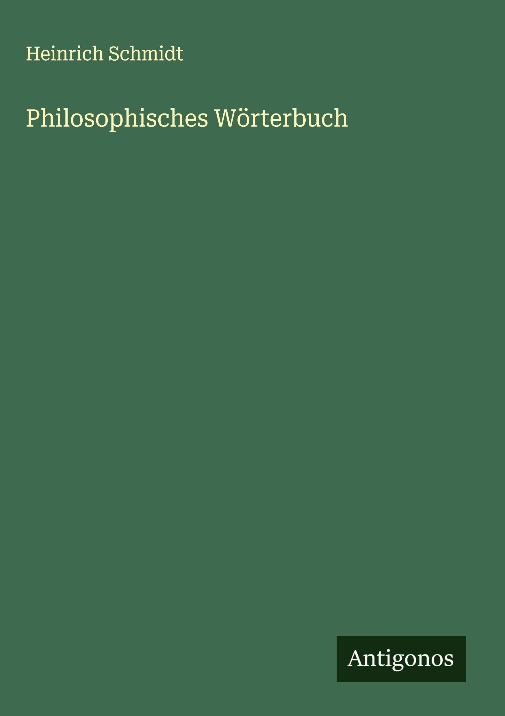 Philosophisches Wörterbuch