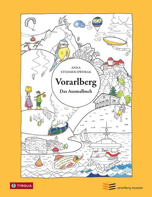 Vorarlberg. Das Ausmalbuch