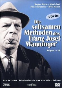 Die seltsamen Methoden des F.J. Wanninger (Folgen 1-21 s/w) [3 DVDs] von Theo Mezger, Günter Gräwert | DVD | Zustand gut