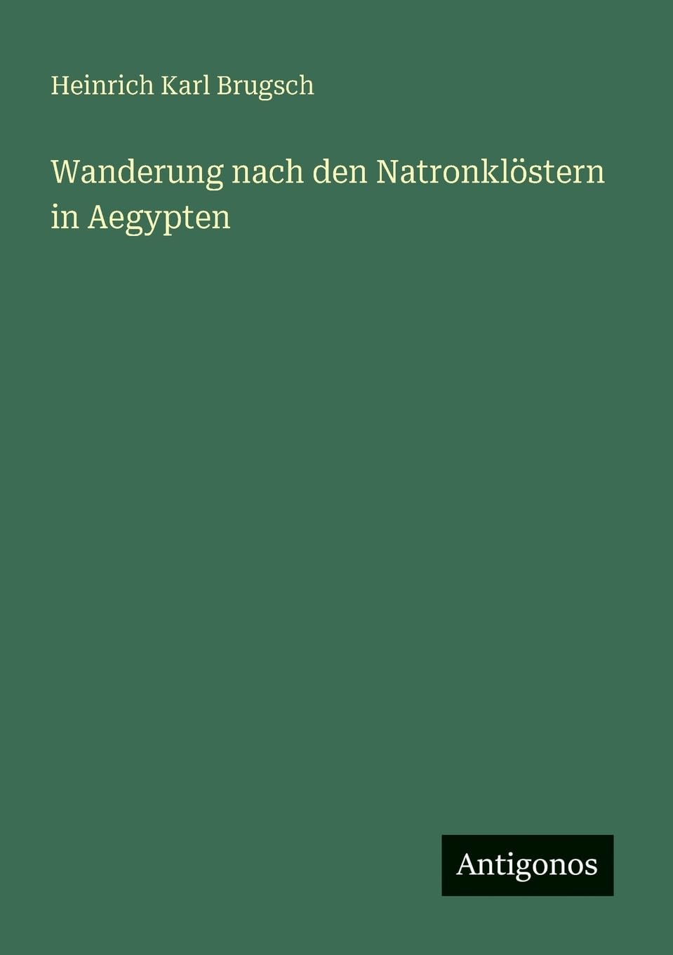 Wanderung nach den Natronklöstern in Aegypten