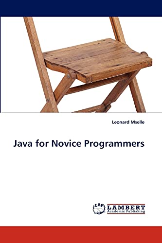 Java for Novice Programmers