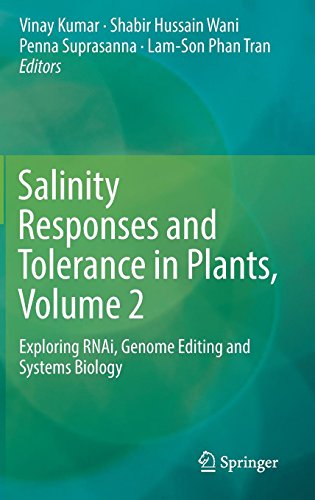 Salinity Responses and Tolerance in Plants, Volume 2: Exploring RNAi, Genome Editing and Systems Biology