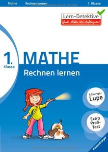 Lern-Detektive: Rechnen lernen (Mathe 1. Klasse) von Rosemarie Wolff | Buch | Zustand gut