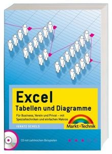 Excel Tabellen + Diagramme - Mit Spezialtechniken und einfachen Makros - CD mit 400  "Ready to use"-Beispielen!: 400 Beispiele und Praxis-Lösungen: ... und einfachen Makros (Office Einzeltitel)