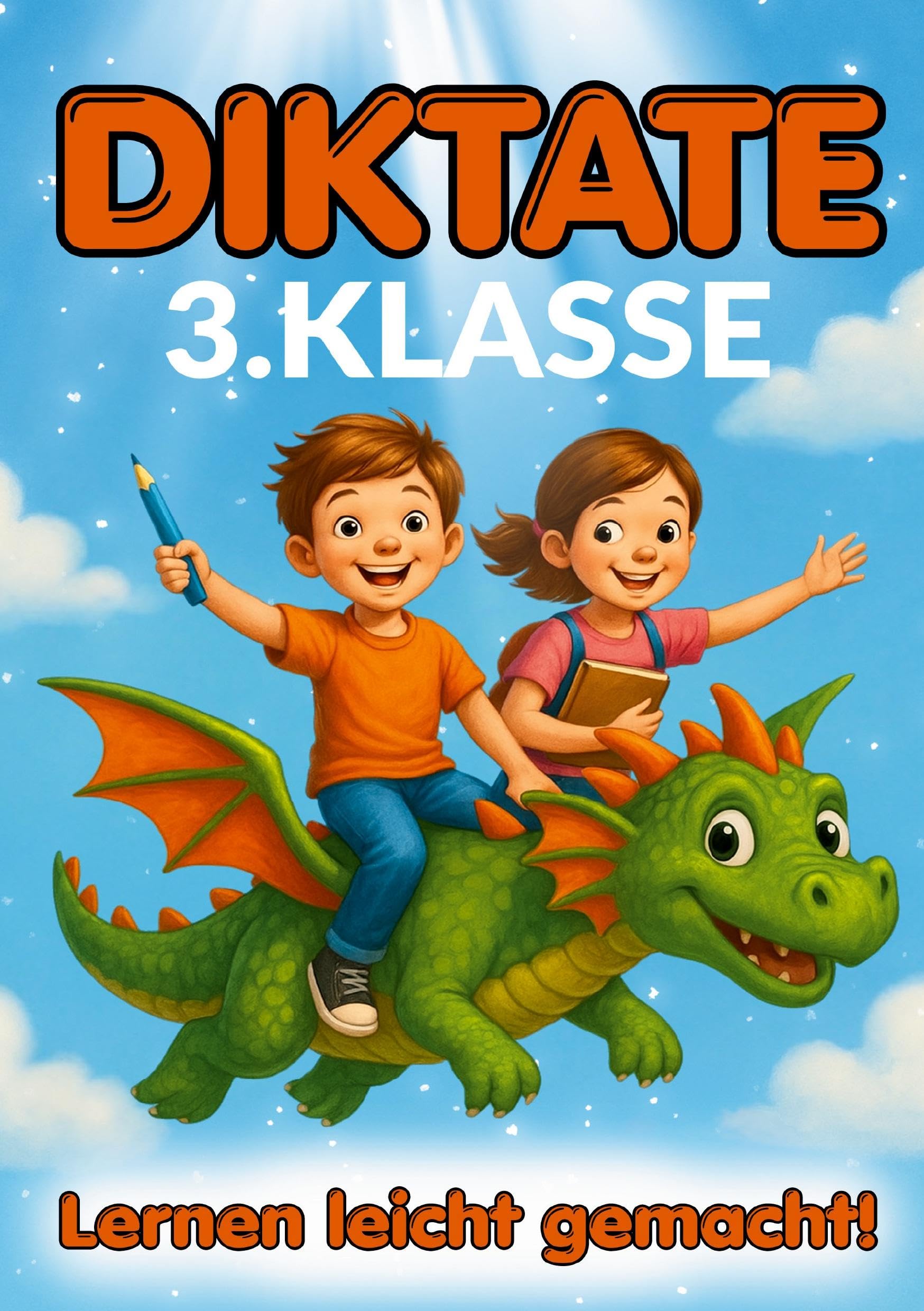 Diktate 3.Klasse - Lernen leicht gemacht!: 136 kindgerechte 5-Minuten-Diktate – Rechtschreibung üben mit Spaß, Motivation und Erfolg.
