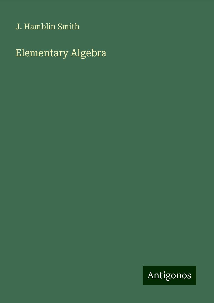 Elementary Algebra