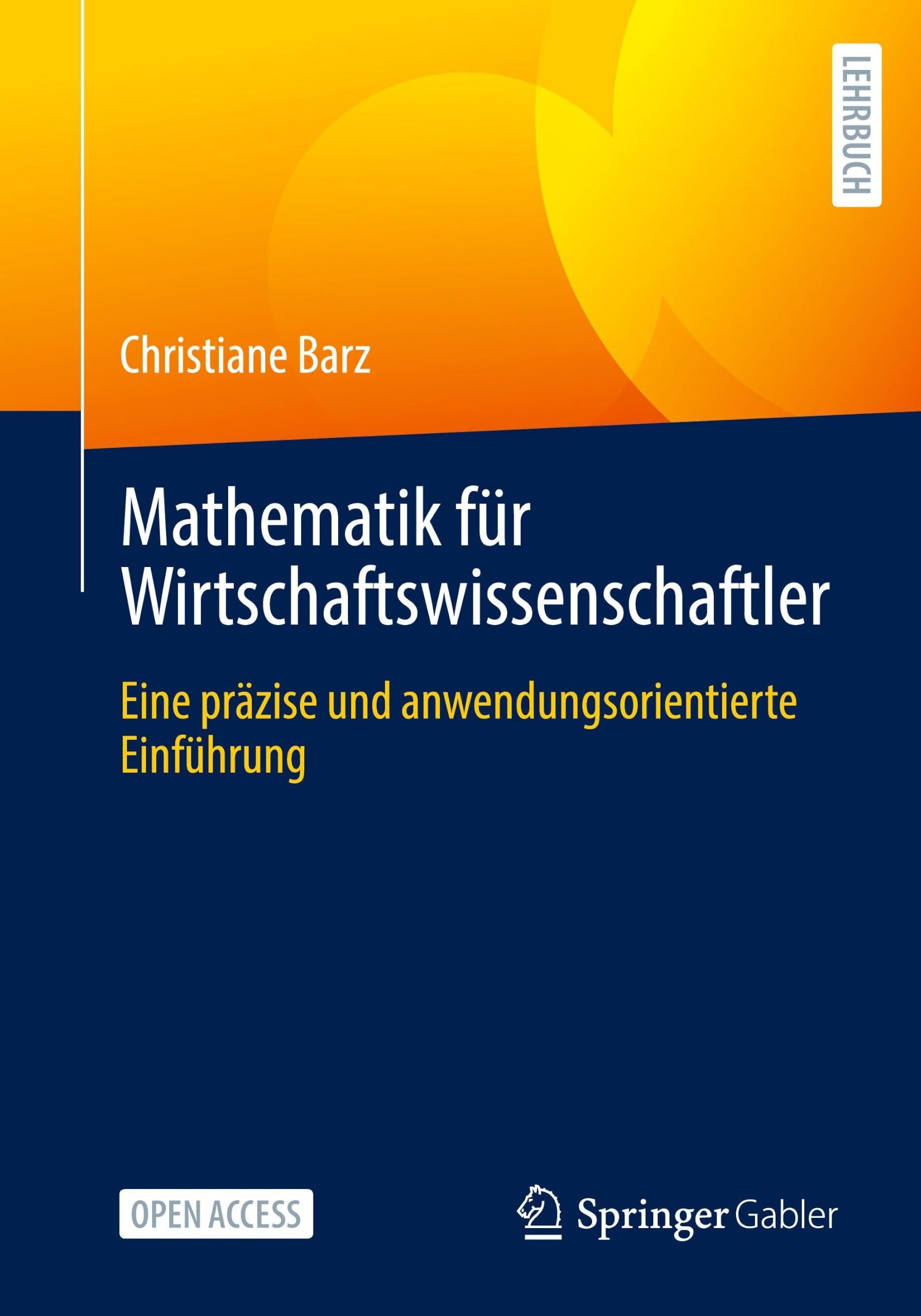 Mathematik für Wirtschaftswissenschaftler