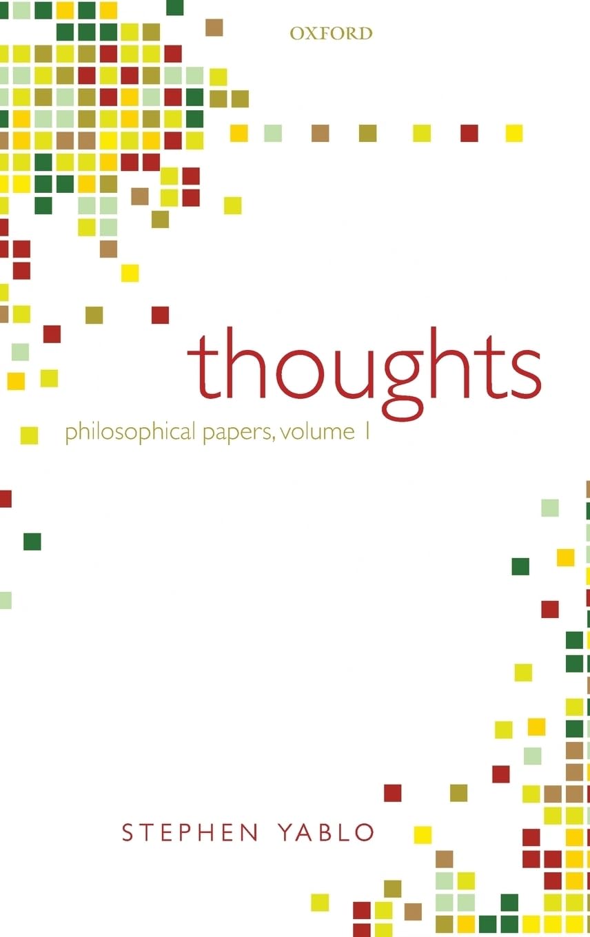 THOUGHTS MIND MEANING & MODALITY C: Papers on Mind, Meaning, and Modality