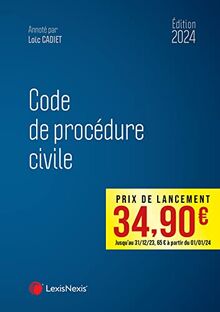 Code de procédure civile 2024