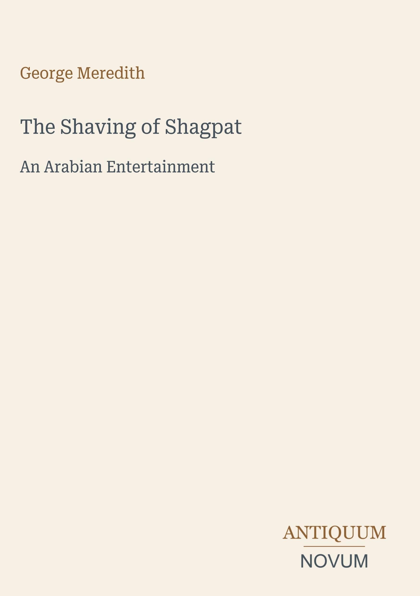The Shaving of Shagpat