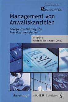 Management von Anwaltskanzleien