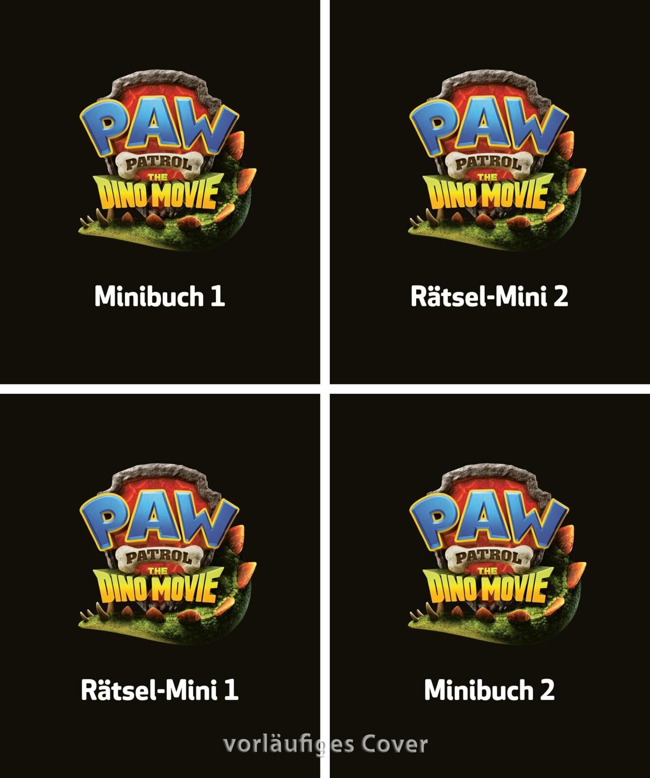 Nelson Mini-Bücher: 4er PAW Patrol - Der Dinofilm 1-4
