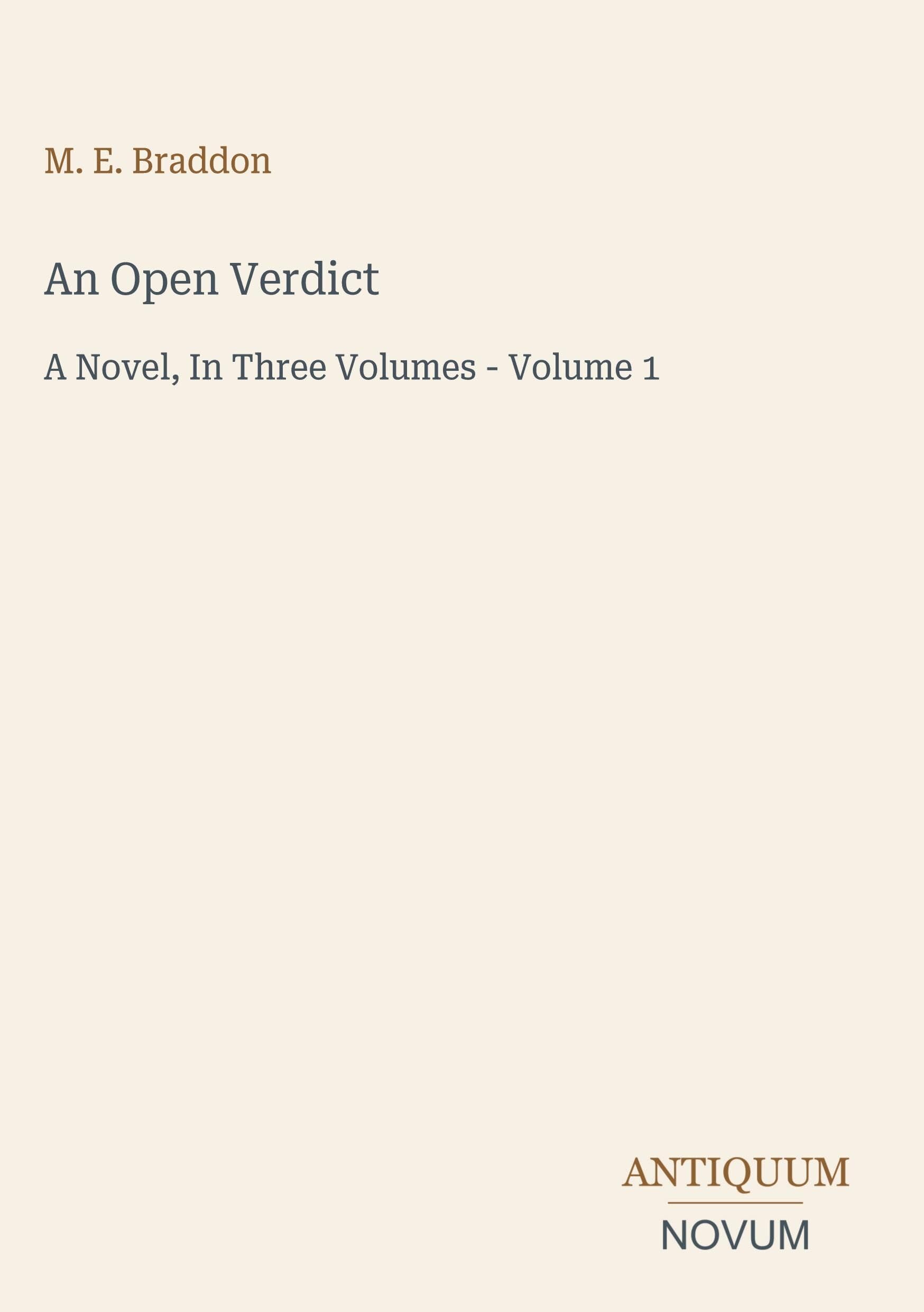 An Open Verdict
