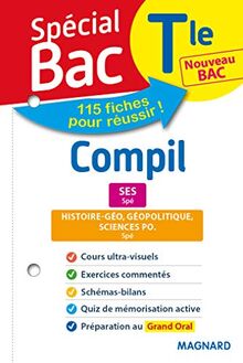 Compil terminale, nouveau bac : SES spé + histoire géo, géopolitique, sciences po spé : 115 fiches pour réussir !