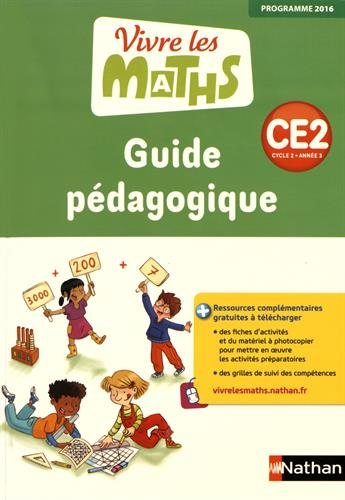 Collectif Vivre Les Maths Ce2 : Guide Pédagogique