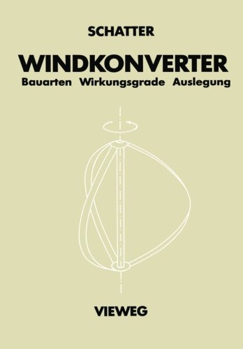 Windkonverter: Bauarten, Wirkungsgrade, Auslegung
