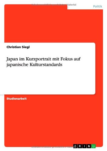 Japan im Kurzportrait mit Fokus auf japanische Kulturstandards