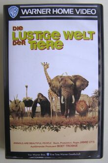 Die lustige Welt der Tiere [VHS]