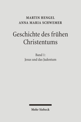 Martin Hengel Jesus Und Das Judentum
