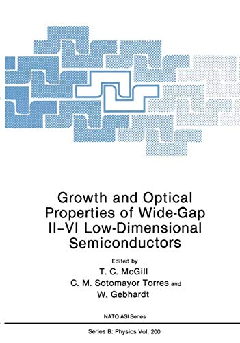 Growth and Optical Properties of Wide-Gap II–VI Low-Dimensional Semiconductors (Nato Science Series B:, Band 200)