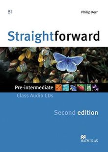 Straightforward Sec. Ed. Pre-Intermediate: Straightforward Second Edition: Pre-Intermediate / 2 Class Audio-CDs