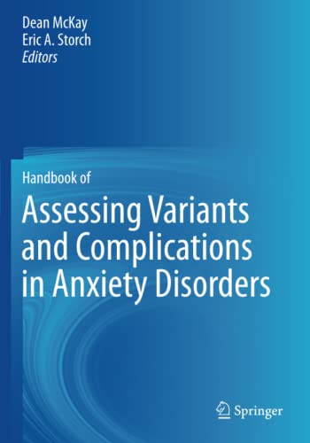 Handbook of Assessing Variants and Complications in Anxiety Disorders