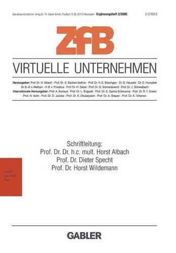 Virtuelle Unternehmen (ZfB Special Issue)