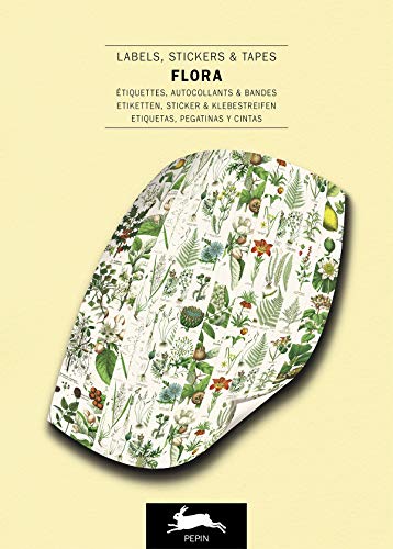Flora: Label and Sticker Book: Label & Sticker Book
