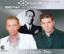 U Can'T Touch This de Beam Vs.Cyrus Ft.Mc Hammer | CD | état très bon