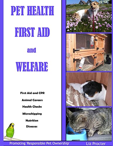 Pet Health, First Aid And Welfare (B&W)