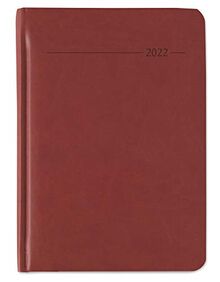 Wochen-Minitimer Tucson rot 2022 - Buch-Kalender A6 (11x15 cm) - 1 Woche 2 Seiten - 192 Seiten - Alpha Edition