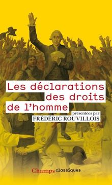 Les déclarations des droits de l'homme