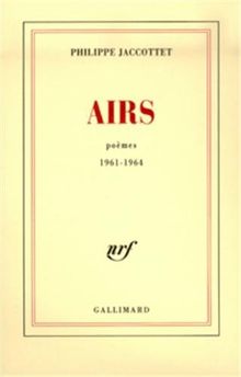 Airs : poèmes 1961-1964