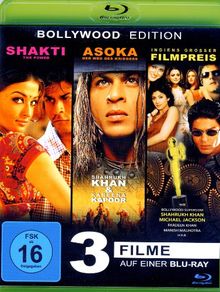 Shakti: The Power - Bollywood Award Show - Asoka mit Shakrukh Khan (3Filme) (Blu-ray)