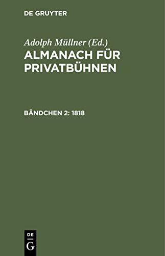 1818 (Almanach für Privatbühnen)