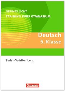 5. Schuljahr - Übungsbuch mit Lösungen: Training fürs Gymnasium