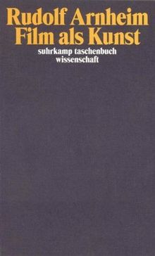 Film als Kunst (suhrkamp taschenbuch wissenschaft)