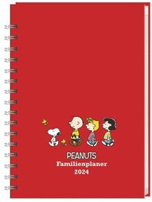 Peanuts Familienplaner-Buch A5 2024