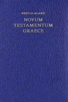 Bibelausgaben, Novum Testamentum Graece (Nr.5100) (Greek New Testaments)