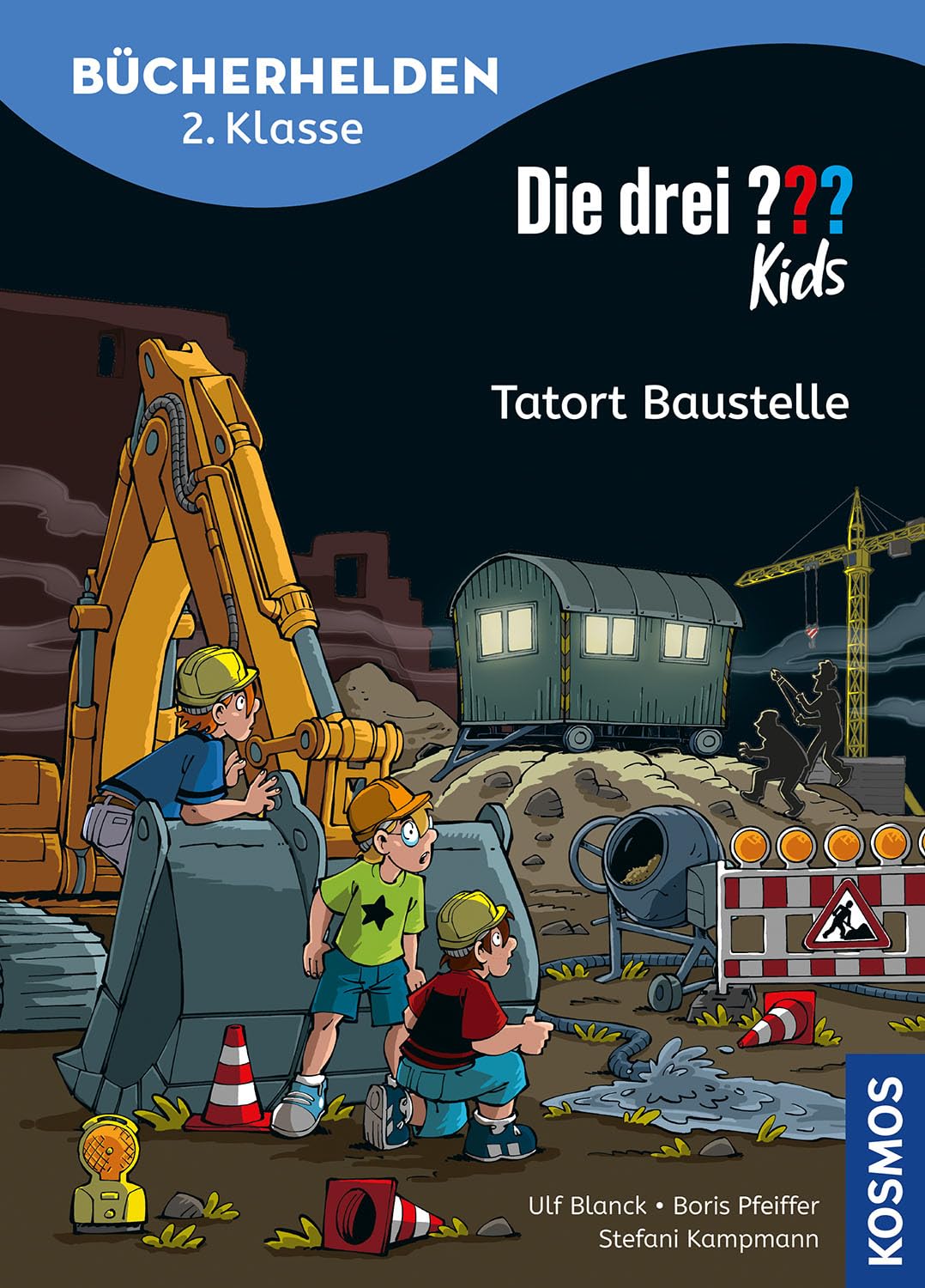 Die drei ??? Kids, Bücherhelden 2. Klasse, Tatort Baustelle: Gut lesen können - Kinderbuch für Erstleser ab 7 Jahren - Spannende Detektivgeschichten mit Justus, Peter und Bob
