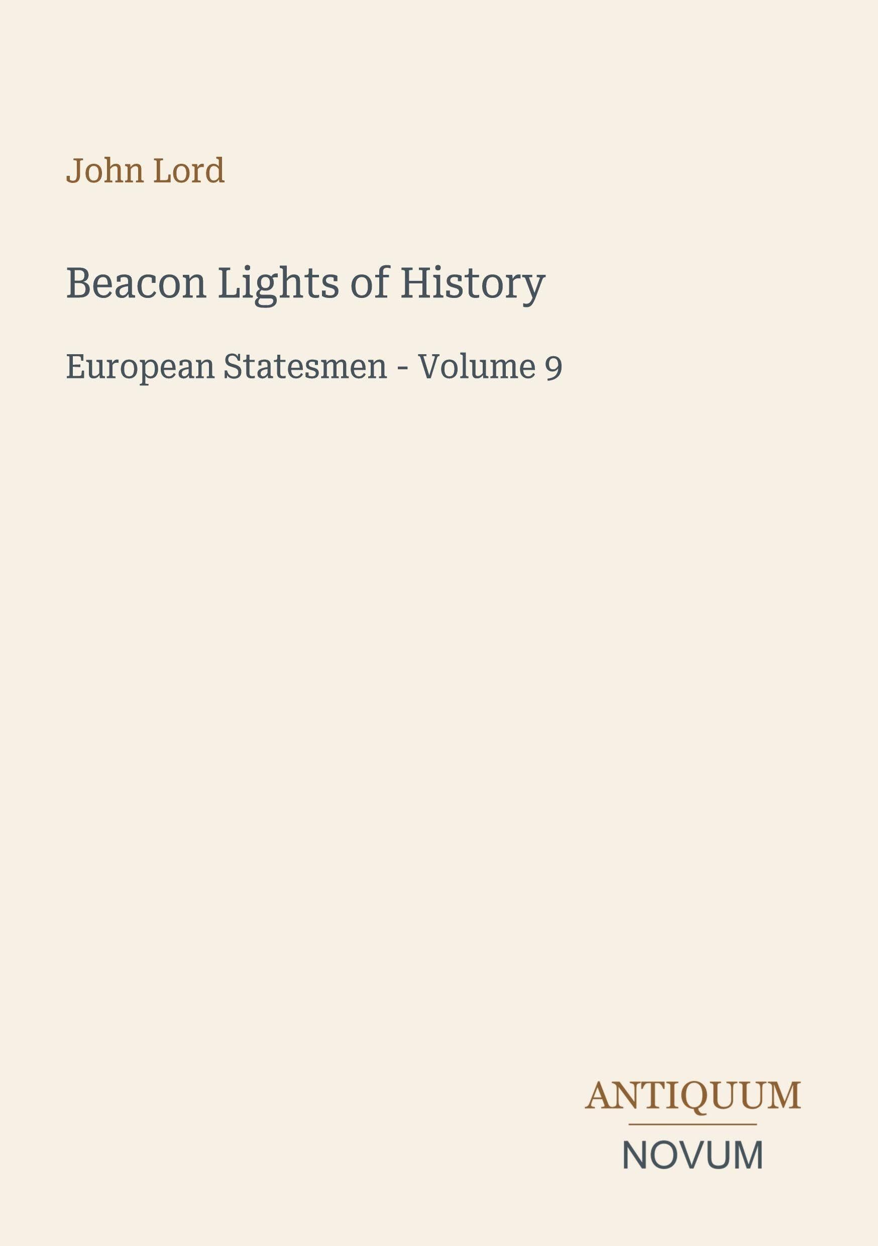 Beacon Lights of History